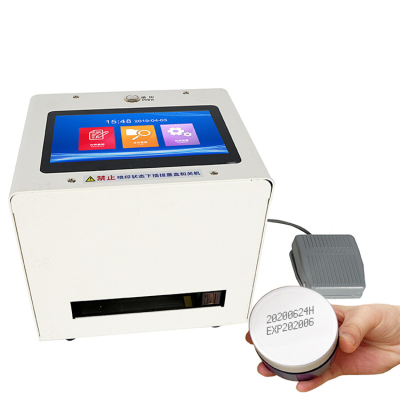 12 7mm Desktop Expiry Date Inkjet Printer Automatic Inkjet Printer With Fast Dry
