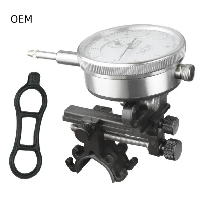 Bicycle Simple Ring Adjustment Platform Tool Mountain Bike Rim Adjustment Wheel Set Correction Mechanical Dial Gauge Repair Tool