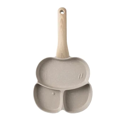 E-Top 19cm Egg Frying Pan Skillet 3 Colors Wholesale Products Pan for Cooking Kitchenware Egg Poacher with Custom Packaging