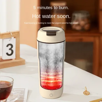 Customized Portable Mini Electric Kettle 4 Temperature Control Smart Auto Hot Water Boiler Cordless Aluminium Keep Warm for