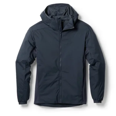 Men's Ultralight Quilted Winter Jacket Water Coat Hooded Portable Outerwear for Ski Daily Outdoor Activities