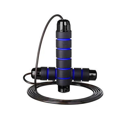 Wholesale Custom Logo Plastic Handle High Speed Bearing Inside Weighted Jump Rope
