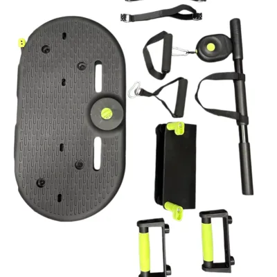 Commercial Door-mounted Multi-function Cable Rowing Machine with PP Construction for Fitness and Bodybuilding Training