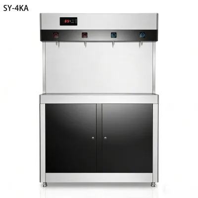 Electric 4-Tap Hot-Cold 5-Stage Ultrafiltration Customizable Stainless Steel Commercial Household Outdoor Stand Automatic