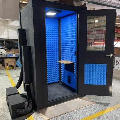 Portable home diy mini sound vocal studio recording isolation booth for sale