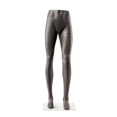 Realistic Female Black Mannequin Half Body Gold Show Pants for Shop