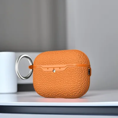 For Airpod Pro3 4 Leather Headphone Case Shockproof Headset Protective Covers for Airpod Pro2