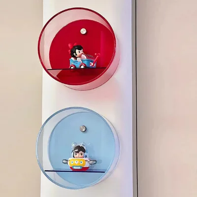 Custom Circle Round Elegance Acrylic Display Stand