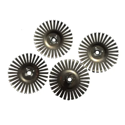 Titanium Radial Hook Disc Plating Rack Zinc Nickel Decorative Chrome