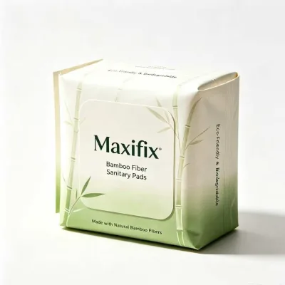 OEM Wholesale Factory Ultra Thin Bamboo Fiber Top Sheet Eco-Friendly Private Label Menstrual Pads Sanitary Napkins