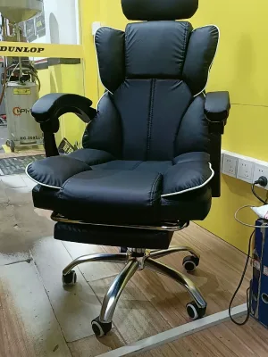 High End Modern Metal Computer Chair Ergonomic E-Sports Chair for Home Office Dormitory Use with Foot Pedals Durable Design