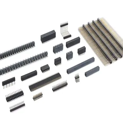 2.54Mm Pitch Pin Header 1*40 Male Straight and Right Angle Connectors Made in China