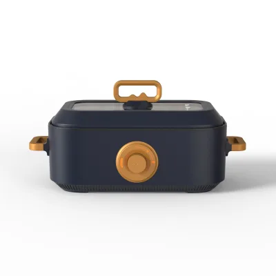 5L Multi Functional Electric Hotpot Electric Cooker Multi Purpose Cooking Pot Home Dormitory Electric Cooker Steaming Pot