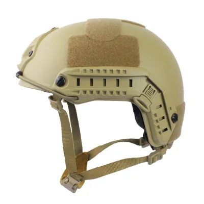 Double Safe Wholesale High Strength PE Aramid Personal Protective Helmet Uhmwpe High Cut Combat Tactical FAST Helmet