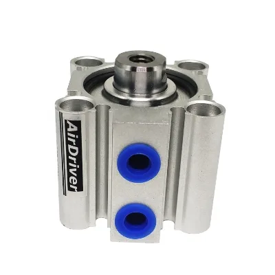 CQ2B Series Compact Pneumatic Cylinder Thin Type Air Cylinder 12mm-100mm Bore Double Acting Space Saving