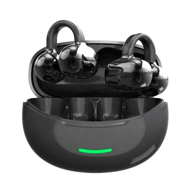 W18 EarClip Earbuds Sports Hi-Res Wireless Earphones with IPX4 Waterproof Metallic Paint Electroplating Process Coating OEM