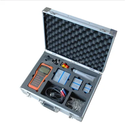 Tmeasurement TUF-2000H Wireless Smart Clamp-On Variable Area Petrolum Flow Meter RS485 Industrial DN25/DN150 ABS Material 1% OEM