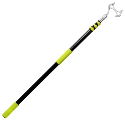 Extentool 12ft Aluminum Manual Marine Accessories Telescopic Boat Hook Pole for Sale
