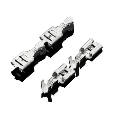 5.2mm Female Pin Terminal DJ622-D5.2A Tin Plated Brass Ribbon Wire Connector OEM Custom Supply