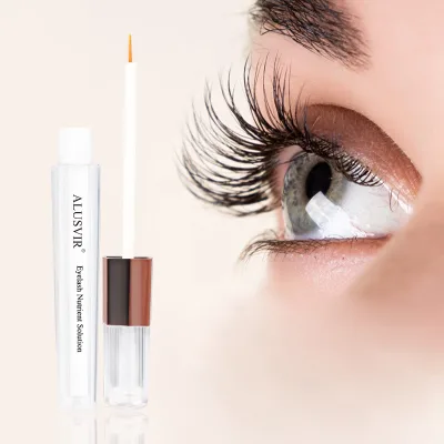 Eye Lash Serum Private Label Vegan Korean 100% Natural Organic Eyelash Brow Fast Growth Eyebrow Serum Growing Enhancing Enhancer