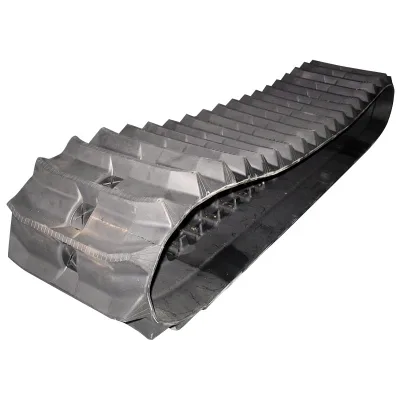 Fast Moving Rice Harvester Machinery Undercarriage Rubber Tracks From Henan with 6 Months Warranty