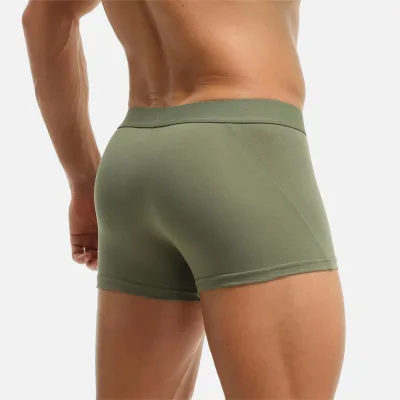Hot Sale Summer Men's Boxer Briefs Breathable Underwear Briefs for Wholesale