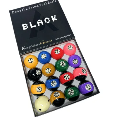 Hot Item Black King Kong Billiards High Quality 16pcs/set 57.2mm Billiard Balls for Sale Club Training & Home Gaming
