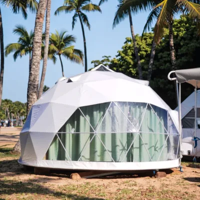 Innovative Event Dome Combining Modern Style and Durable Construction Beach Sandbeach Coffee Lounges and Rooftop Bars Dome Tent