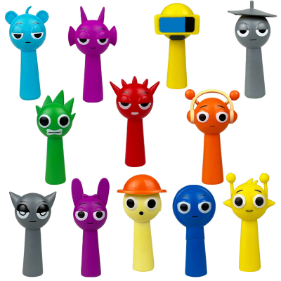 Fashion Style Promotion Gift Q Version Toy Cool Anime Action Figures Model Figurine Toys for Collection