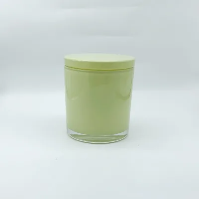 16 oz Stained Glass Candle Jar for Holiday Ambiance Interior Decor