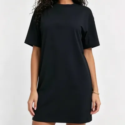 Women's Streetwear Summer Casual 100% Cotton Short Sleeve Loose Fit Breathable Eco-Friendly Custom Logo T-Shirt