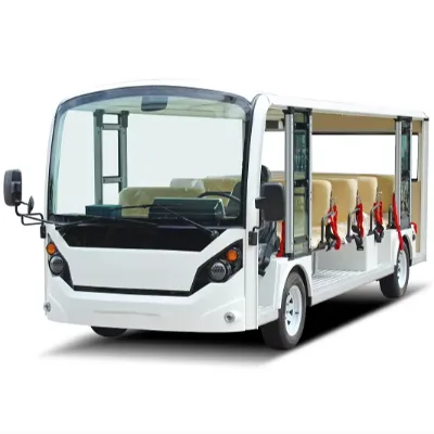 Professional Manufacturer Electric Sightseeing Tour Bus 23 Seats Lithium-ion Battery Long Endurance Climbing Vehicle