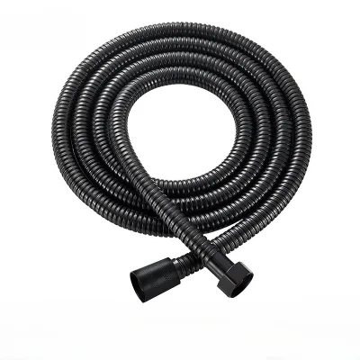 Factory Price Spiral Flexible Shower Hose Anti-Twist PVC Reinforced Brass Hose Pipe for Bathroom Plumbing