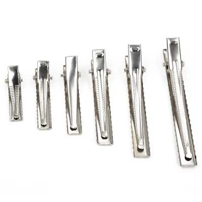 Metal Hair Alligator Clips 30mm/40mm/45mm/55mm/65mm/75mm for Hair Style Tools Accessories