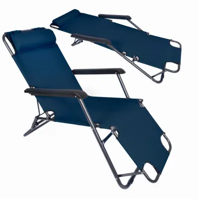 Adjustable Durable Powder Coated Modern Design Zero Gravity Folding Metal Chaise Lounge Chair Lounge Recliner Indoor Outdoor