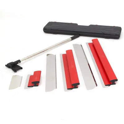 Scraper Blades with Replaceable Blade Inserts for Wall-board Plastic Spatula for Cement