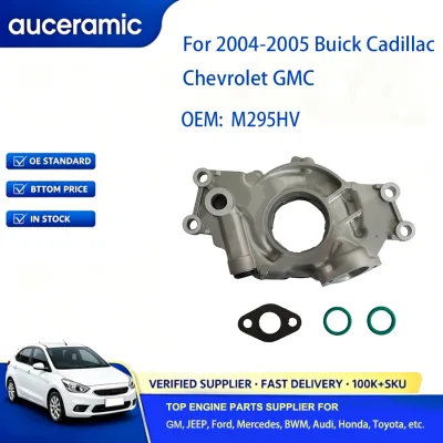 Engine Oil Pump Fit for 2004-2005 Buick Cadillac Chevrolet GMC Hummer Isuzu Pontiac 4.8L 5.3L 5.7L 6.0L V8 OE M295HV