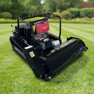 80cm 100cm 120cm High Productivity Powerful Diesel Engine Motor & Pump Home Garden Use Remote Control Lawn Mower
