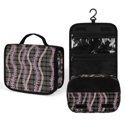 Best Sale Outdoor Hanging Wash Makeup Storage Bag Puakenikeni Flower Aloha Design Customised Toiletry Bag