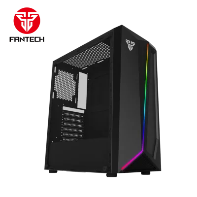 Computer Case Metal Sheet Black Steel Fantech CG71 Black Gaming PC Case