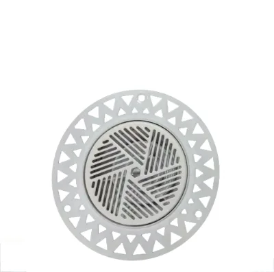 HVAC Side Wall Air Register 75mm 100mm Plastic Supply Diffuser Round Air Return Louver Flush Mount Air Ventilation Cover Drywall