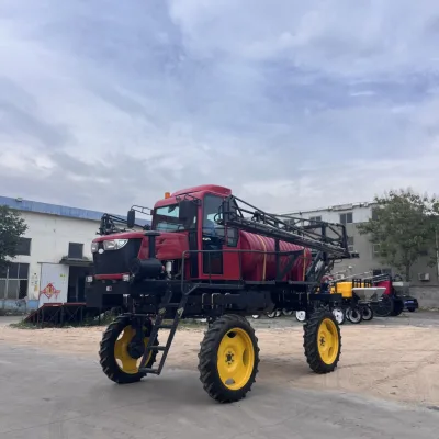 South America 100HP Shandong Agricultural Farm Wheeled Tractor Boom Sprayer Hot Sale with Core Engine and Gearbox Components