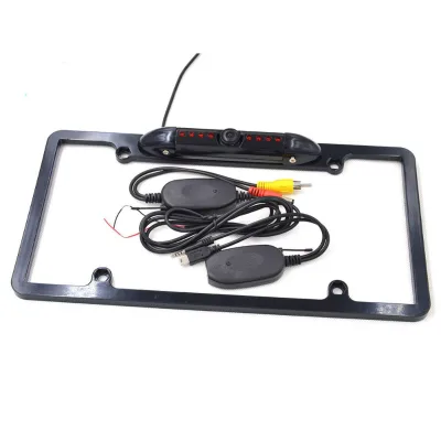 American Standard Size GM License Plate Cover with Camera