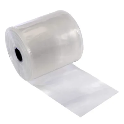 High Clear HDPE PE Poly Tubing Roll Plastic Packaging  Poly Tube to Pack and Store Electronic Components
