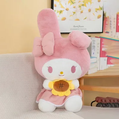 Cute Princess Melody Plush Toy Soft Stuffed Costume Doll Bedwearing Skirt Birthday Gift-Keychain Star Puppet Styles