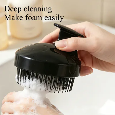 Hair Scalp Scrubber Massager Brush Head Exfoliator Shower Shampoo Comb | Dandruff Cleaning Brush, Scalp Scratcher Massager