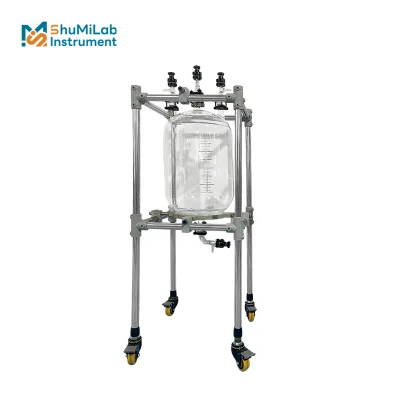 50L High-Strength Glass Buffer Tank for Vacuum Pumps Chemical-Resistant Lab-Grade Anti-Backflow