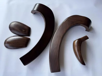 Plywood Cherry Sofa Arm Armrest Furniture  Part
