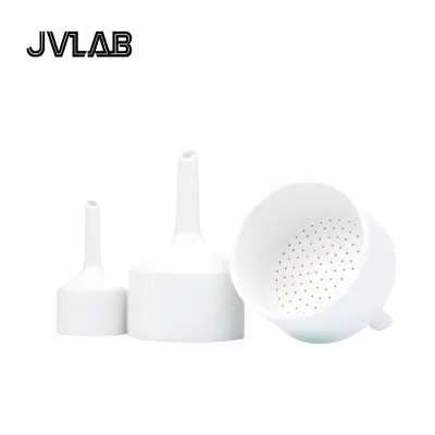 40-200mm Chemistry Laboratory Ceramic Filter Funnel Pottery Negative Pressure Suction Porous Funnel