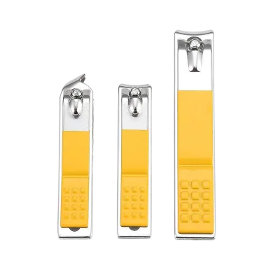 Elderly & Baby Finger Cuticle Nail Clippers & Scissors Set Carbon Steel Portable Manicure/Pedicure Tool Travel Promotional Gift